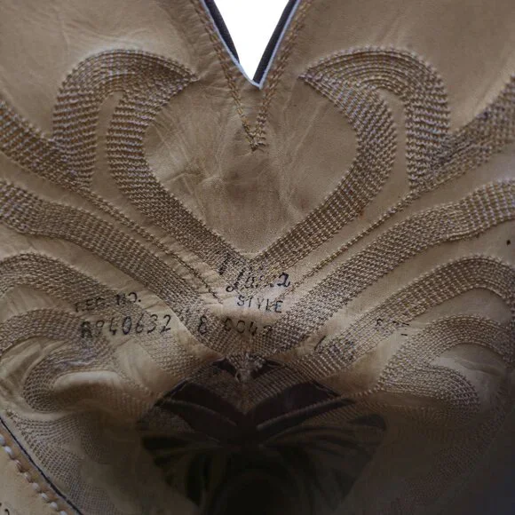 MINT Alligator El Rey Tony Lama 6.5B Honey Brown Cowboy Cowgirl Western Boots - Picture 5 of 16